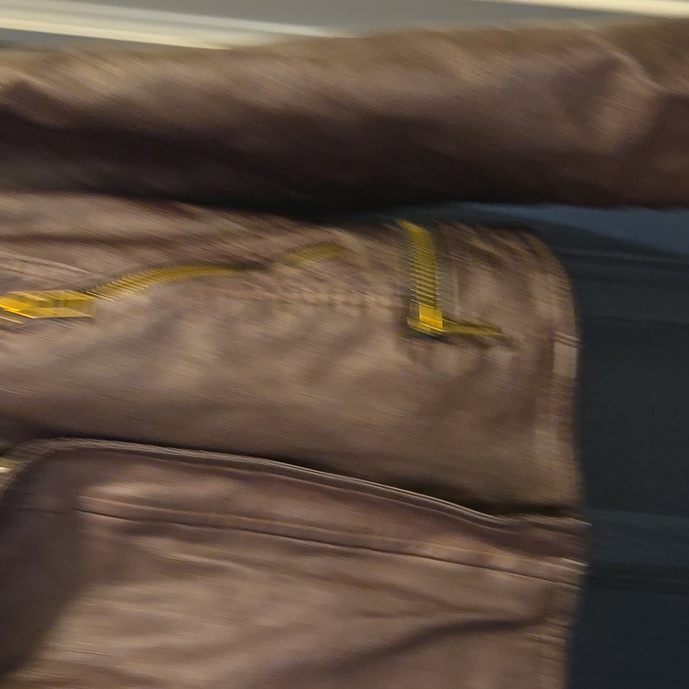 Xl Faux Leather jacket with removable sherpa collar - Picture 2 of 6